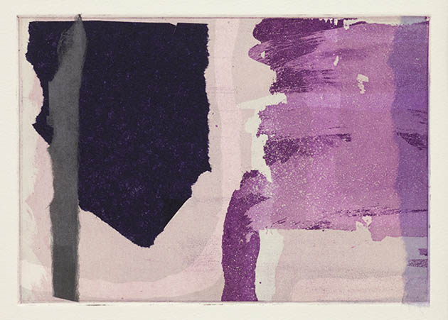 Rachel Clark original prints gallery- two plate colour etching with chine colle in an edition of one