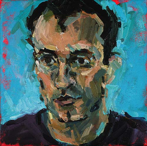 Rachel Clark portrait commissions. Portrait in oil on canvas of Julius Nelki