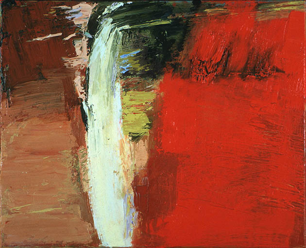 Lot's Wife, an abstract painting in oil from the series Testament on view in the Rachel Clark abstract art online gallery